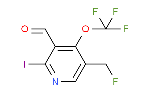 AM153361 | 1804441-13-1 | 5-(Fluoromethyl)-2-iodo-4-(trifluoromethoxy)pyridine-3-carboxaldehyde
