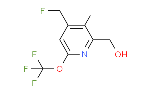 AM153365 | 1804839-52-8 | 4-(Fluoromethyl)-3-iodo-6-(trifluoromethoxy)pyridine-2-methanol