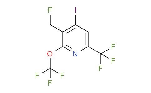 AM153371 | 1804778-01-5 | 3-(Fluoromethyl)-4-iodo-2-(trifluoromethoxy)-6-(trifluoromethyl)pyridine