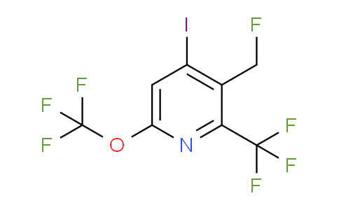 AM153373 | 1804835-13-9 | 3-(Fluoromethyl)-4-iodo-6-(trifluoromethoxy)-2-(trifluoromethyl)pyridine
