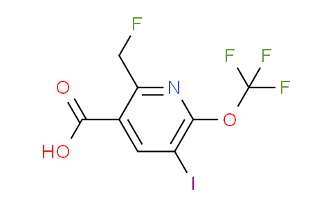 AM153374 | 1804839-82-4 | 2-(Fluoromethyl)-5-iodo-6-(trifluoromethoxy)pyridine-3-carboxylic acid