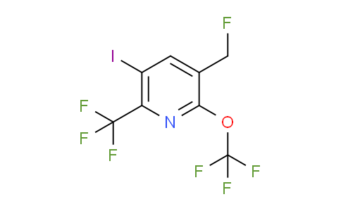 AM153375 | 1804778-06-0 | 3-(Fluoromethyl)-5-iodo-2-(trifluoromethoxy)-6-(trifluoromethyl)pyridine