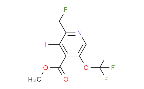 AM153378 | 1804350-62-6 | Methyl 2-(fluoromethyl)-3-iodo-5-(trifluoromethoxy)pyridine-4-carboxylate