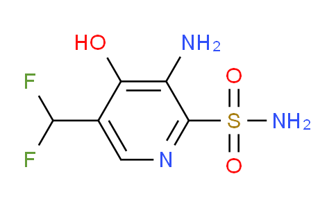 3-Amino-5-(difluoromethyl)-4-hydroxypyridine-2-sulfonamide
