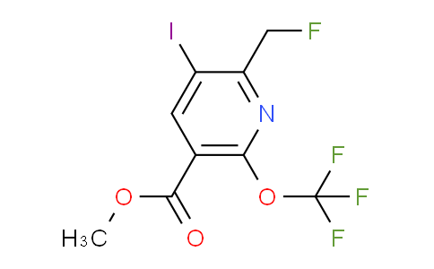 AM153382 | 1804441-63-1 | Methyl 2-(fluoromethyl)-3-iodo-6-(trifluoromethoxy)pyridine-5-carboxylate
