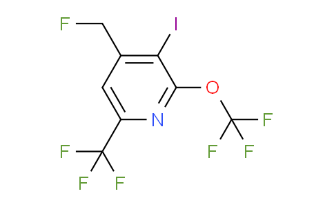 AM153385 | 1804778-10-6 | 4-(Fluoromethyl)-3-iodo-2-(trifluoromethoxy)-6-(trifluoromethyl)pyridine