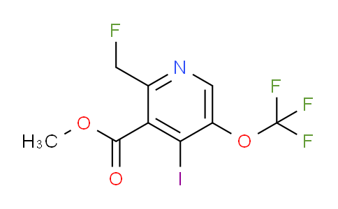 AM153387 | 1804778-98-0 | Methyl 2-(fluoromethyl)-4-iodo-5-(trifluoromethoxy)pyridine-3-carboxylate