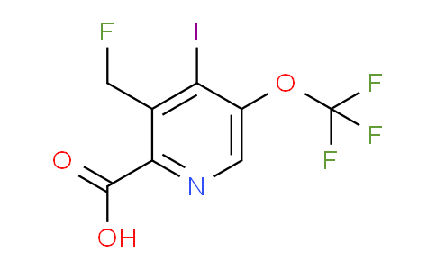 AM153389 | 1805032-14-7 | 3-(Fluoromethyl)-4-iodo-5-(trifluoromethoxy)pyridine-2-carboxylic acid