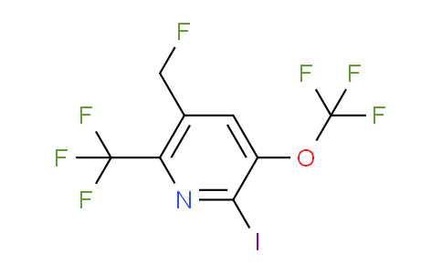 AM153392 | 1804763-73-2 | 5-(Fluoromethyl)-2-iodo-3-(trifluoromethoxy)-6-(trifluoromethyl)pyridine