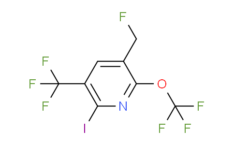 AM153393 | 1804362-53-5 | 3-(Fluoromethyl)-6-iodo-2-(trifluoromethoxy)-5-(trifluoromethyl)pyridine