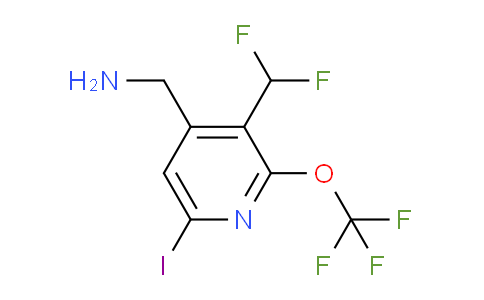 AM153394 | 1804778-64-0 | 4-(Aminomethyl)-3-(difluoromethyl)-6-iodo-2-(trifluoromethoxy)pyridine