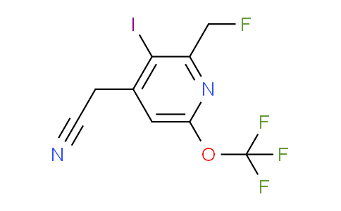 AM153398 | 1806181-43-0 | 2-(Fluoromethyl)-3-iodo-6-(trifluoromethoxy)pyridine-4-acetonitrile