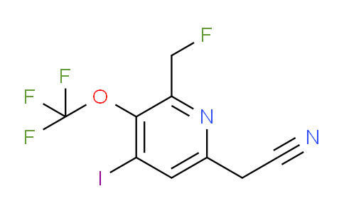 AM153401 | 1805990-54-8 | 2-(Fluoromethyl)-4-iodo-3-(trifluoromethoxy)pyridine-6-acetonitrile