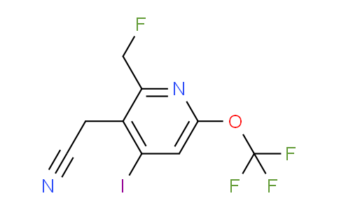 AM153403 | 1805990-59-3 | 2-(Fluoromethyl)-4-iodo-6-(trifluoromethoxy)pyridine-3-acetonitrile