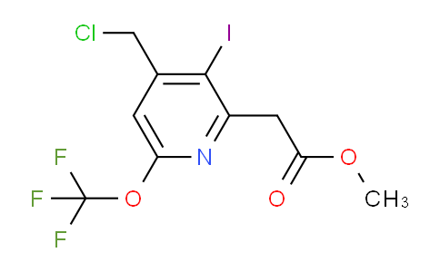 AM153414 | 1804834-38-5 | Methyl 4-(chloromethyl)-3-iodo-6-(trifluoromethoxy)pyridine-2-acetate