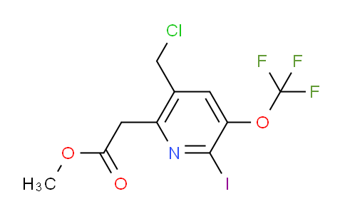 AM153415 | 1804355-12-1 | Methyl 5-(chloromethyl)-2-iodo-3-(trifluoromethoxy)pyridine-6-acetate