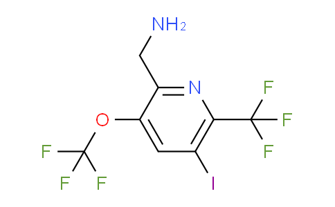 AM153417 | 1806741-04-7 | 2-(Aminomethyl)-5-iodo-3-(trifluoromethoxy)-6-(trifluoromethyl)pyridine