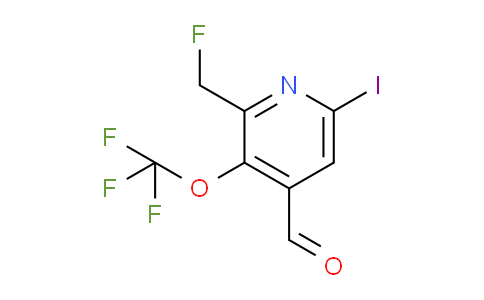 AM153423 | 1804778-70-8 | 2-(Fluoromethyl)-6-iodo-3-(trifluoromethoxy)pyridine-4-carboxaldehyde