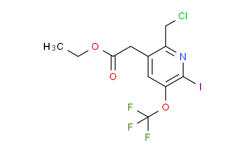 AM153424 | 1805989-86-9 | Ethyl 2-(chloromethyl)-6-iodo-5-(trifluoromethoxy)pyridine-3-acetate