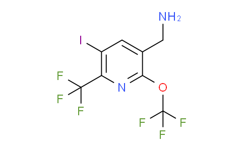 AM153425 | 1804367-90-5 | 3-(Aminomethyl)-5-iodo-2-(trifluoromethoxy)-6-(trifluoromethyl)pyridine