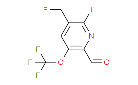 AM153431 | 1804764-26-8 | 3-(Fluoromethyl)-2-iodo-5-(trifluoromethoxy)pyridine-6-carboxaldehyde