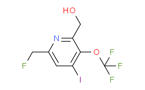 AM153433 | 1804839-43-7 | 6-(Fluoromethyl)-4-iodo-3-(trifluoromethoxy)pyridine-2-methanol