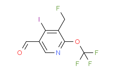 AM153434 | 1804441-00-6 | 3-(Fluoromethyl)-4-iodo-2-(trifluoromethoxy)pyridine-5-carboxaldehyde
