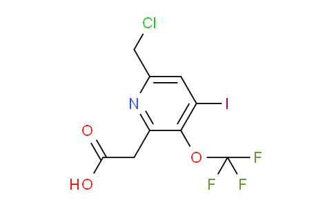 AM153437 | 1804353-87-4 | 6-(Chloromethyl)-4-iodo-3-(trifluoromethoxy)pyridine-2-acetic acid