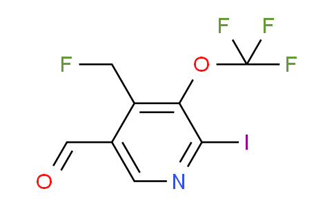 AM153440 | 1804635-80-0 | 4-(Fluoromethyl)-2-iodo-3-(trifluoromethoxy)pyridine-5-carboxaldehyde