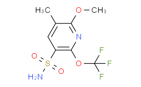 AM153441 | 1806258-43-4 | 2-Methoxy-3-methyl-6-(trifluoromethoxy)pyridine-5-sulfonamide