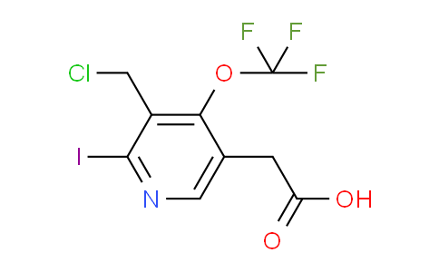 AM153449 | 1804865-47-1 | 3-(Chloromethyl)-2-iodo-4-(trifluoromethoxy)pyridine-5-acetic acid