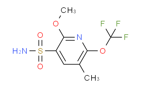 AM153452 | 1804434-58-9 | 2-Methoxy-5-methyl-6-(trifluoromethoxy)pyridine-3-sulfonamide