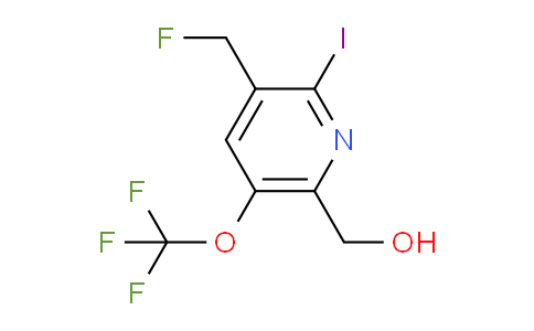 AM153456 | 1804350-14-8 | 3-(Fluoromethyl)-2-iodo-5-(trifluoromethoxy)pyridine-6-methanol