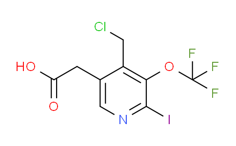 AM153462 | 1804762-47-7 | 4-(Chloromethyl)-2-iodo-3-(trifluoromethoxy)pyridine-5-acetic acid