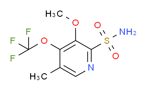 AM153471 | 1804646-19-2 | 3-Methoxy-5-methyl-4-(trifluoromethoxy)pyridine-2-sulfonamide