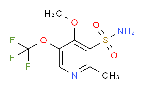AM153473 | 1806753-98-9 | 4-Methoxy-2-methyl-5-(trifluoromethoxy)pyridine-3-sulfonamide