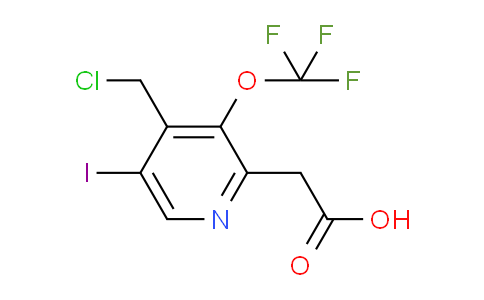 AM153475 | 1806259-90-4 | 4-(Chloromethyl)-5-iodo-3-(trifluoromethoxy)pyridine-2-acetic acid