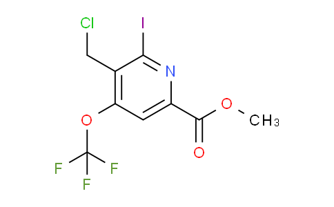 AM153477 | 1804353-29-4 | Methyl 3-(chloromethyl)-2-iodo-4-(trifluoromethoxy)pyridine-6-carboxylate