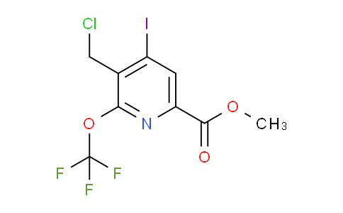 AM153480 | 1804366-81-1 | Methyl 3-(chloromethyl)-4-iodo-2-(trifluoromethoxy)pyridine-6-carboxylate