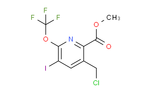 AM153483 | 1804838-57-0 | Methyl 3-(chloromethyl)-5-iodo-6-(trifluoromethoxy)pyridine-2-carboxylate
