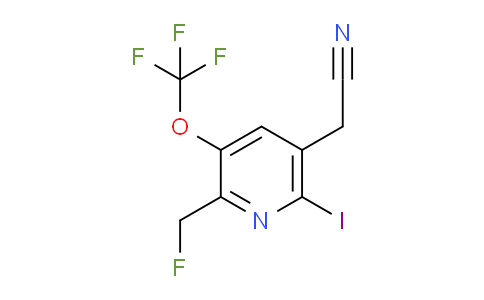 AM153489 | 1804634-42-1 | 2-(Fluoromethyl)-6-iodo-3-(trifluoromethoxy)pyridine-5-acetonitrile