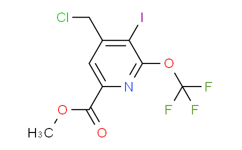 AM153494 | 1806258-01-4 | Methyl 4-(chloromethyl)-3-iodo-2-(trifluoromethoxy)pyridine-6-carboxylate
