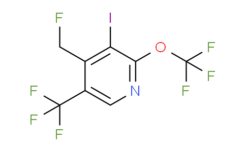 AM153497 | 1804763-64-1 | 4-(Fluoromethyl)-3-iodo-2-(trifluoromethoxy)-5-(trifluoromethyl)pyridine