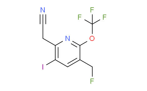 AM153501 | 1804634-61-4 | 3-(Fluoromethyl)-5-iodo-2-(trifluoromethoxy)pyridine-6-acetonitrile