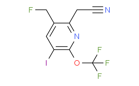 AM153503 | 1806181-60-1 | 3-(Fluoromethyl)-5-iodo-6-(trifluoromethoxy)pyridine-2-acetonitrile