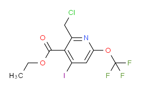 AM153514 | 1804367-28-9 | Ethyl 2-(chloromethyl)-4-iodo-6-(trifluoromethoxy)pyridine-3-carboxylate