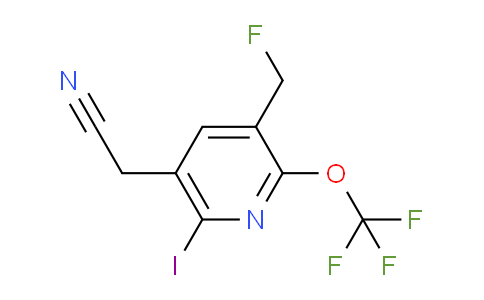 AM153517 | 1804357-26-3 | 3-(Fluoromethyl)-6-iodo-2-(trifluoromethoxy)pyridine-5-acetonitrile