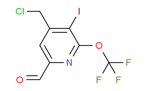AM153519 | 1804632-51-6 | 4-(Chloromethyl)-3-iodo-2-(trifluoromethoxy)pyridine-6-carboxaldehyde