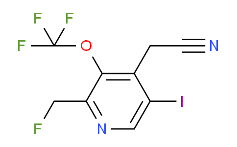 AM153520 | 1804362-59-1 | 2-(Fluoromethyl)-5-iodo-3-(trifluoromethoxy)pyridine-4-acetonitrile