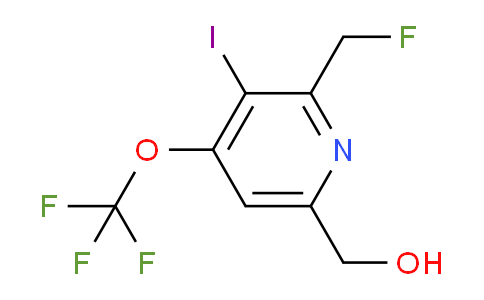 AM153521 | 1804854-57-6 | 2-(Fluoromethyl)-3-iodo-4-(trifluoromethoxy)pyridine-6-methanol